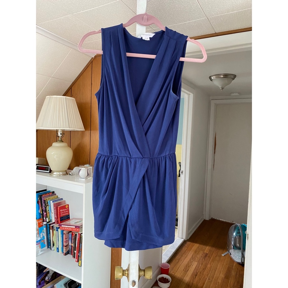BCBGGeneration Navy Blue Romper